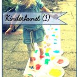 Kinderkunst (1) Voetverven!