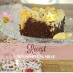 Recept: browniecrumble